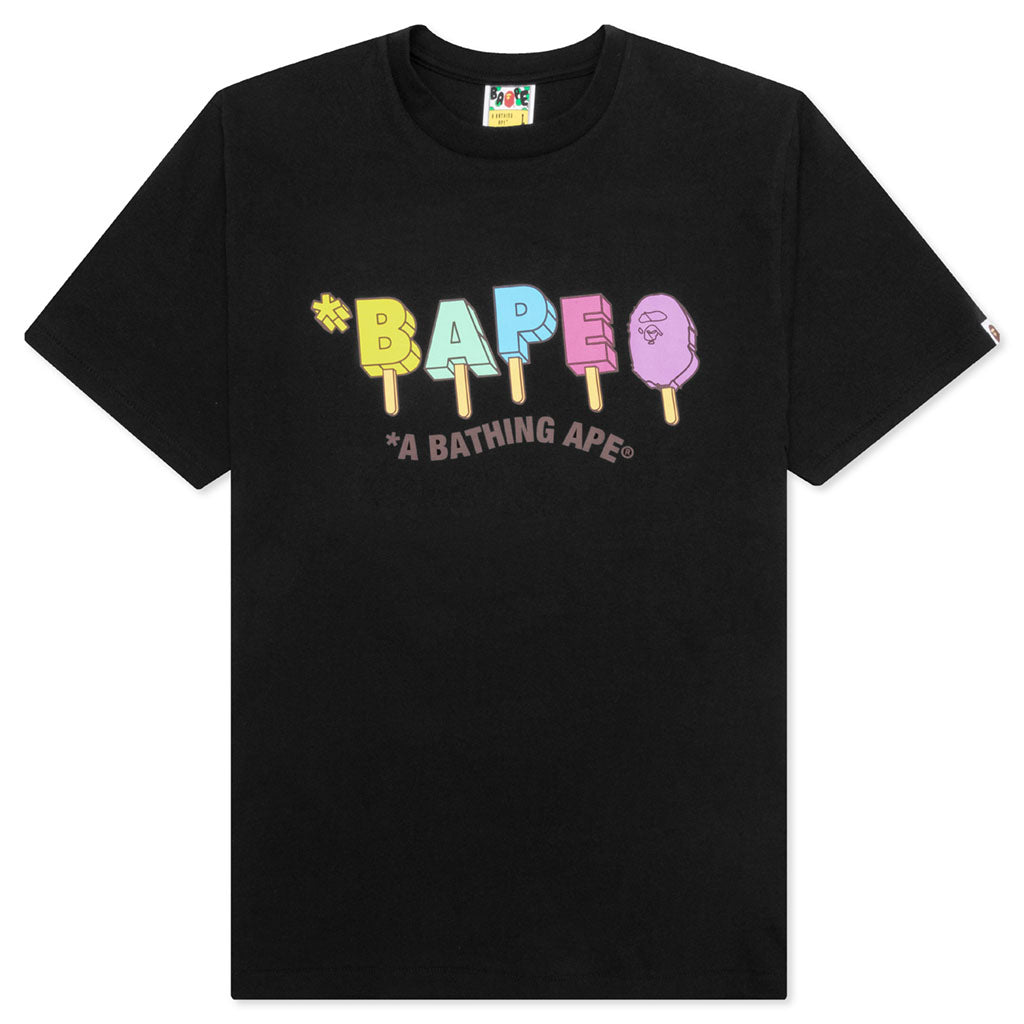 Bape Popsicle Tee - Black