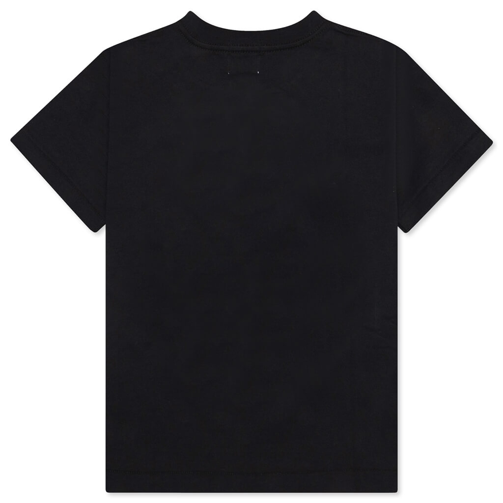 Kids Colors Shark Tee - Black