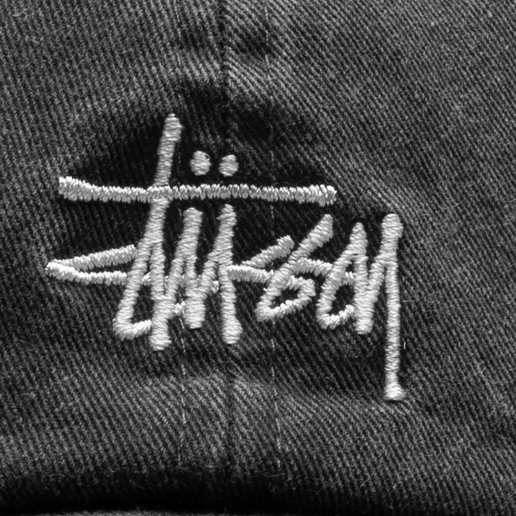 Basic Washed Low Pro Cap - Charcoal