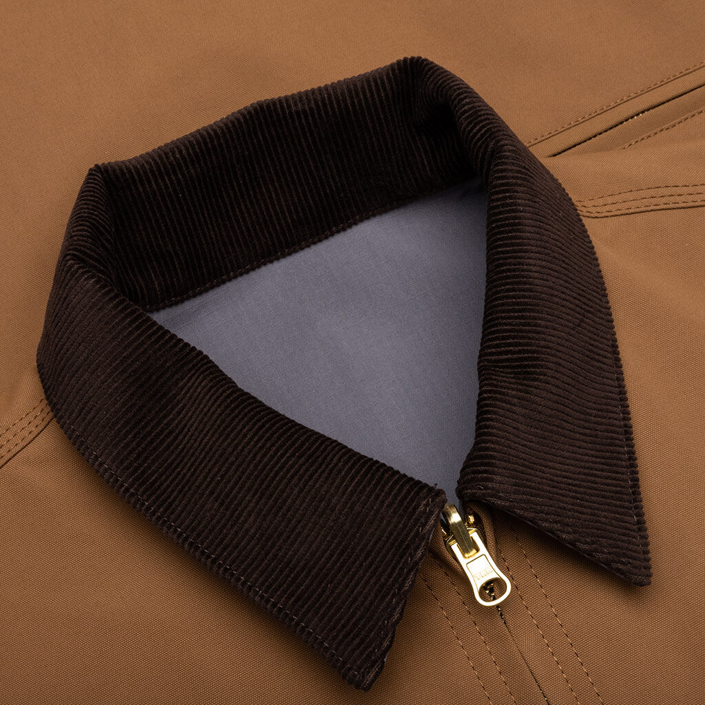 Carhartt WIP x Invincible Reversible Detroit Jacket Max - Hamilton Brown/Wolf Grey