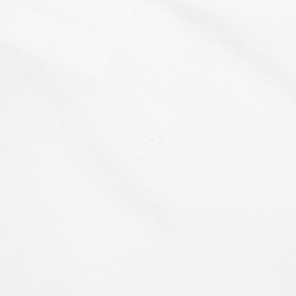 Polo in Cotton With 4G Detail - White