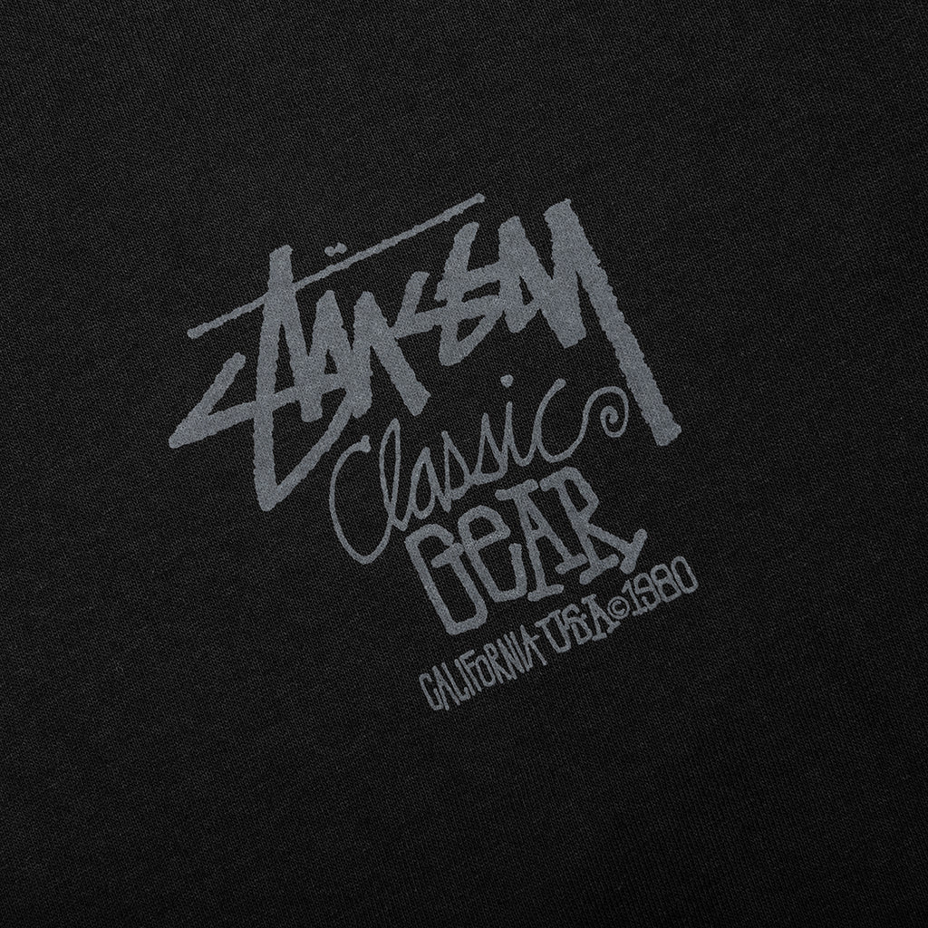 Classic Gear Pigmented Dyed Tee - Black