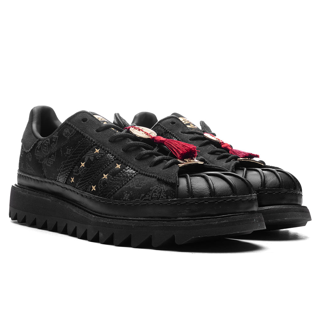 adidas Originals x CLOT Superstar 'Chinese New Year' - Core Black/Carbon/Gold Metallic