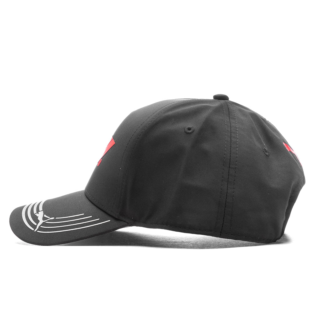 Joshua Vides for Scuderia Ferrari Replica Sainz Baseball Cap - Black
