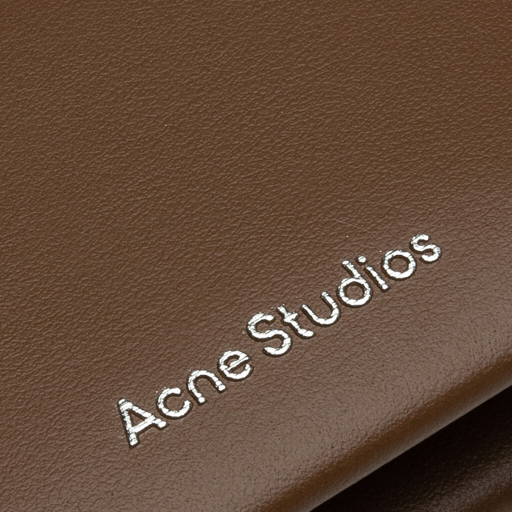 Folded Leather Wallet Fn-Ux-Slgs000255 - Camel Brown