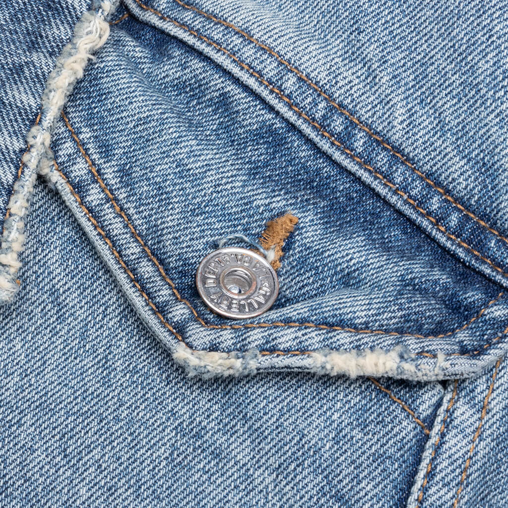 Ford Trucker Jacket - Light Wash Indigo