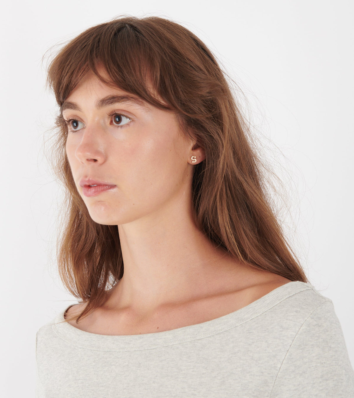 Petite S Earring Gold