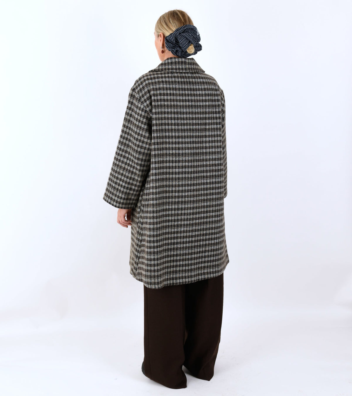 Astrid Long Coat Check