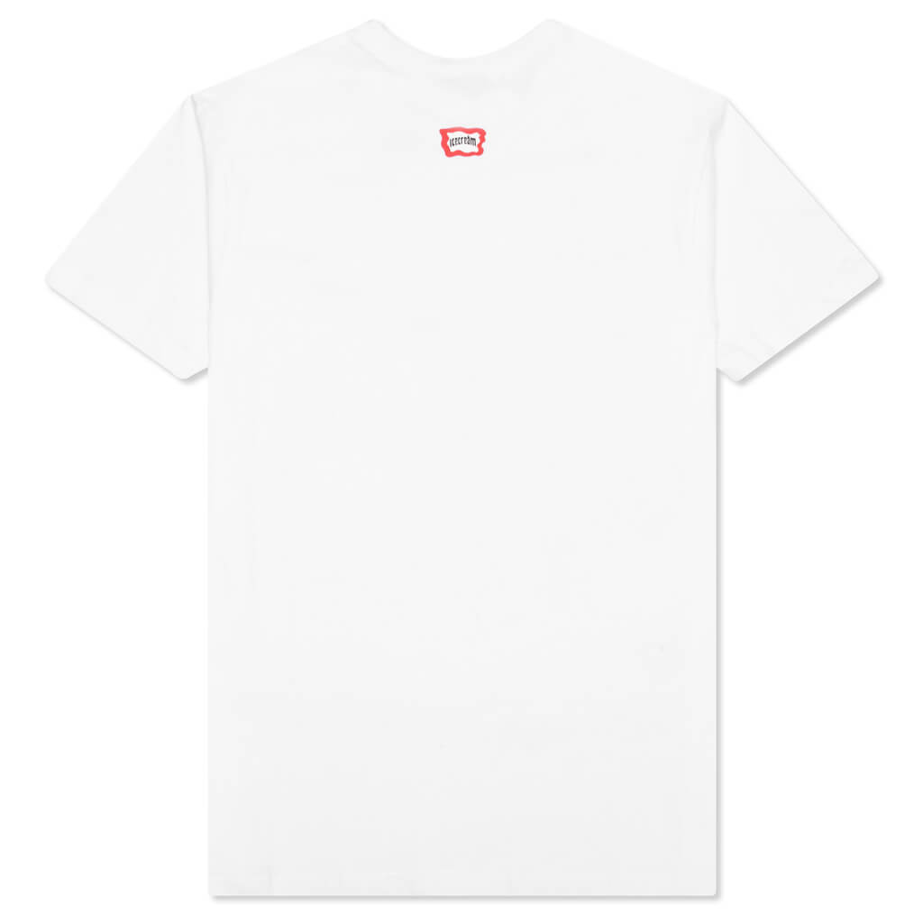 Pecan S/S Tee - White