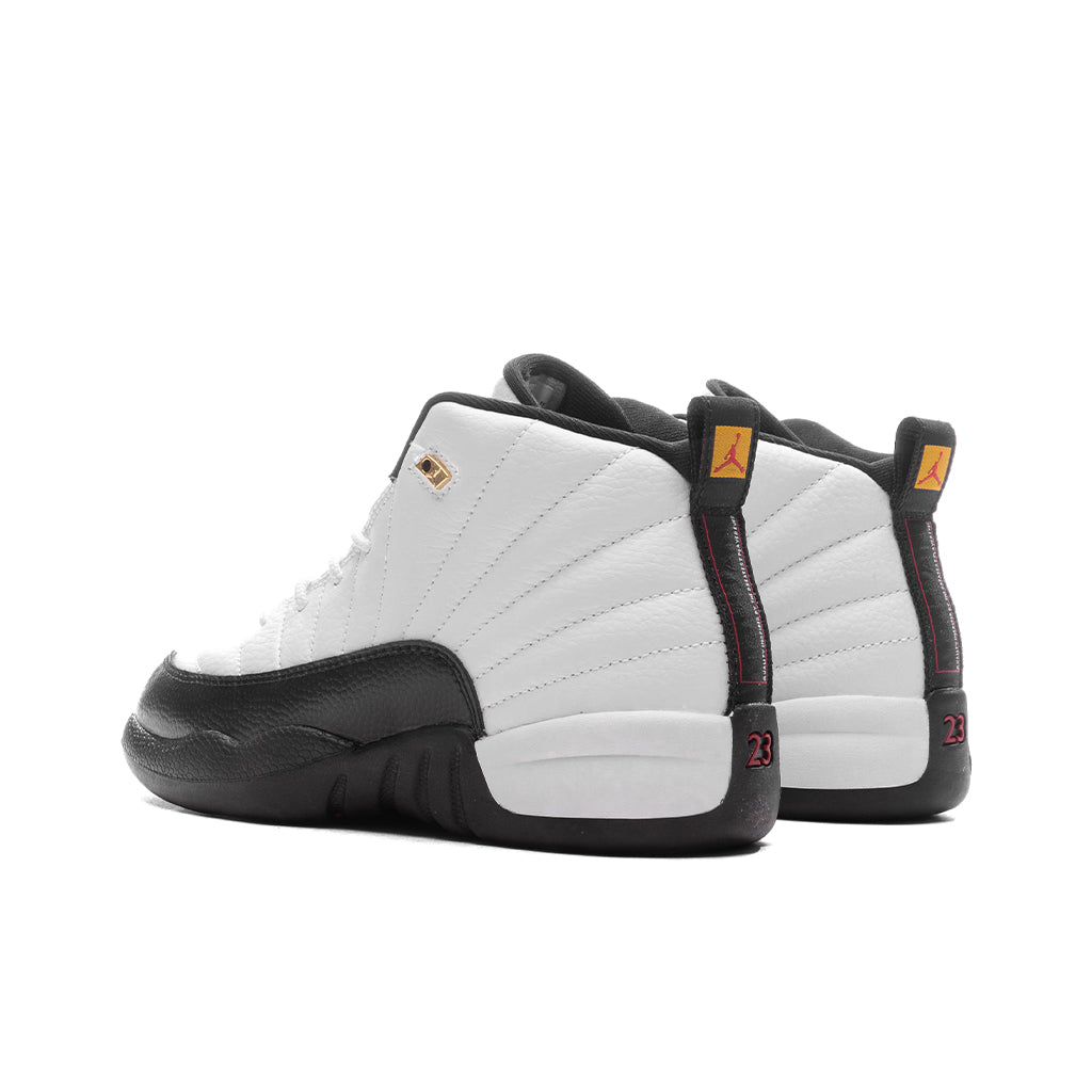 Air Jordan 12 Retro 'Taxi' (PS) - White/Black/Taxi