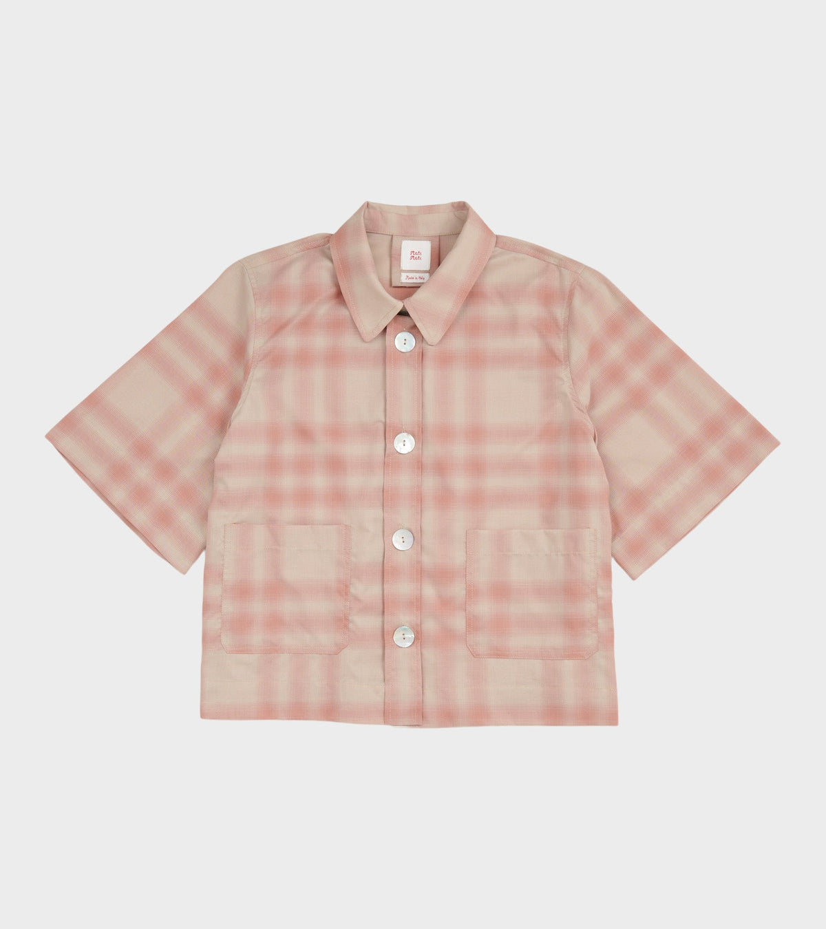 Amanda S/S Shirt Pink Check