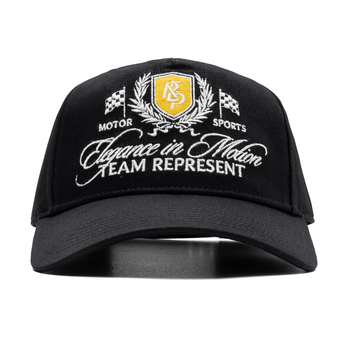 Crest Cap - Jet Black