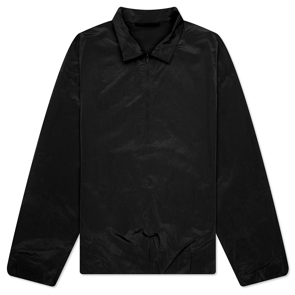 Ripstop Halfzip Pullover - Black
