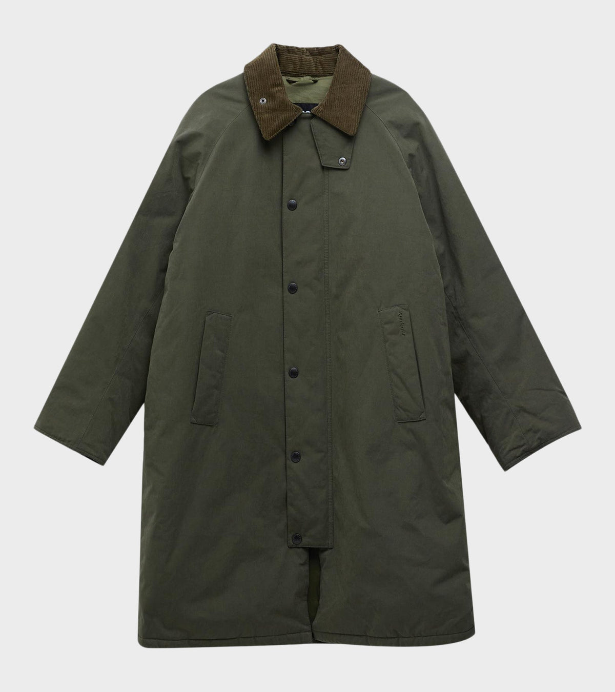 Barbour Padded Exmoor Coat Olive