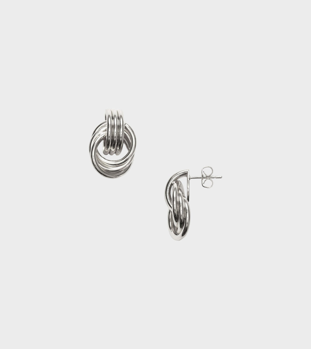 Triplet Earring Silver