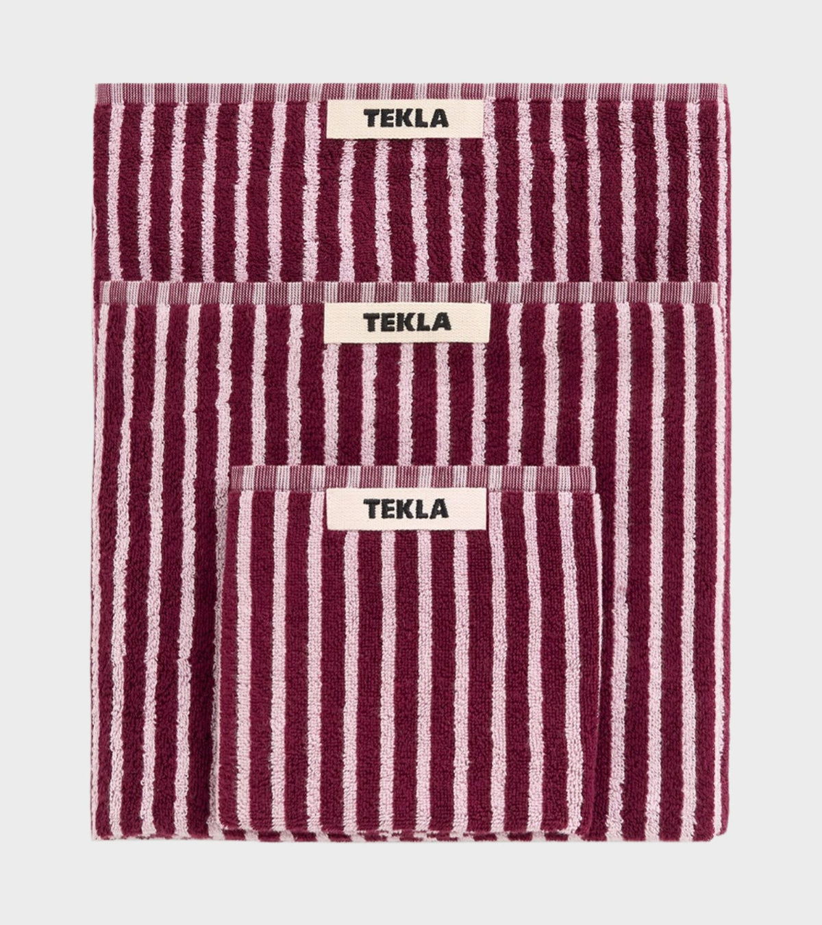 Guest Towel 30x50 Red/Rose