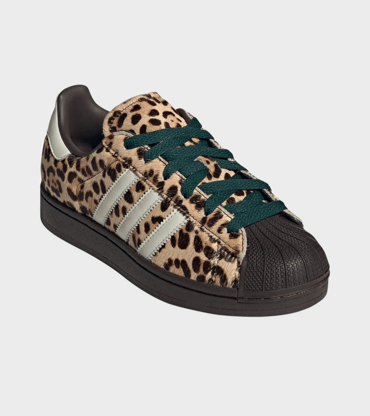 Superstar II W Dark Brown/Ivory/Gold Metallic