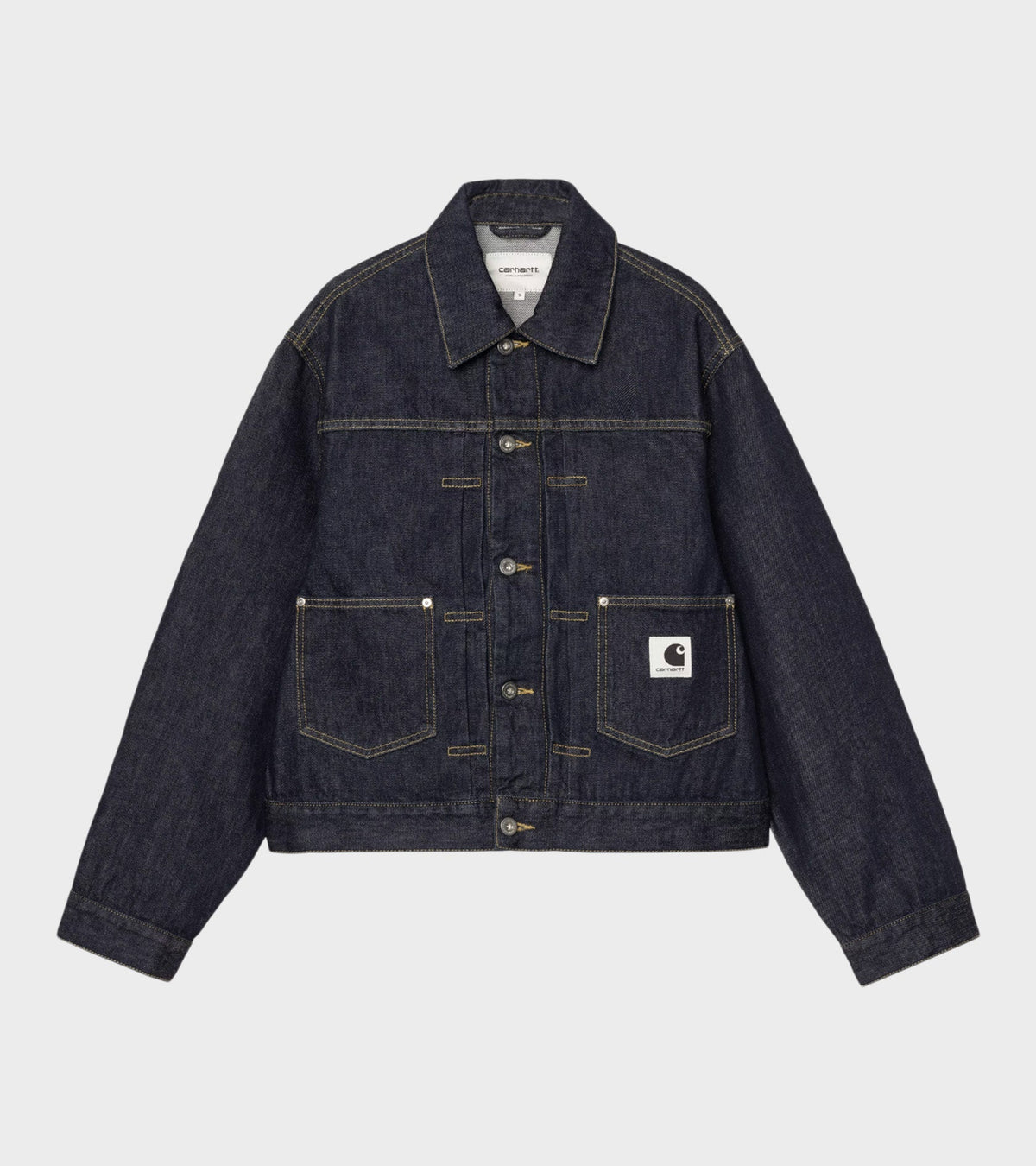 W Belmar Jacket Blue Rinsed