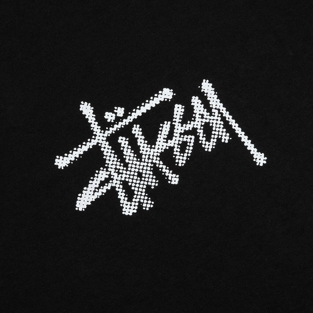 Surf Tomb Dyed Tee - Black