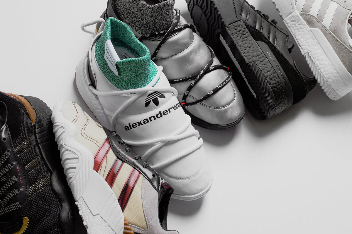 adidas Originals x Alexander Wang AW Puff Trainers - Matte Silver/Matte Silver/Core Black