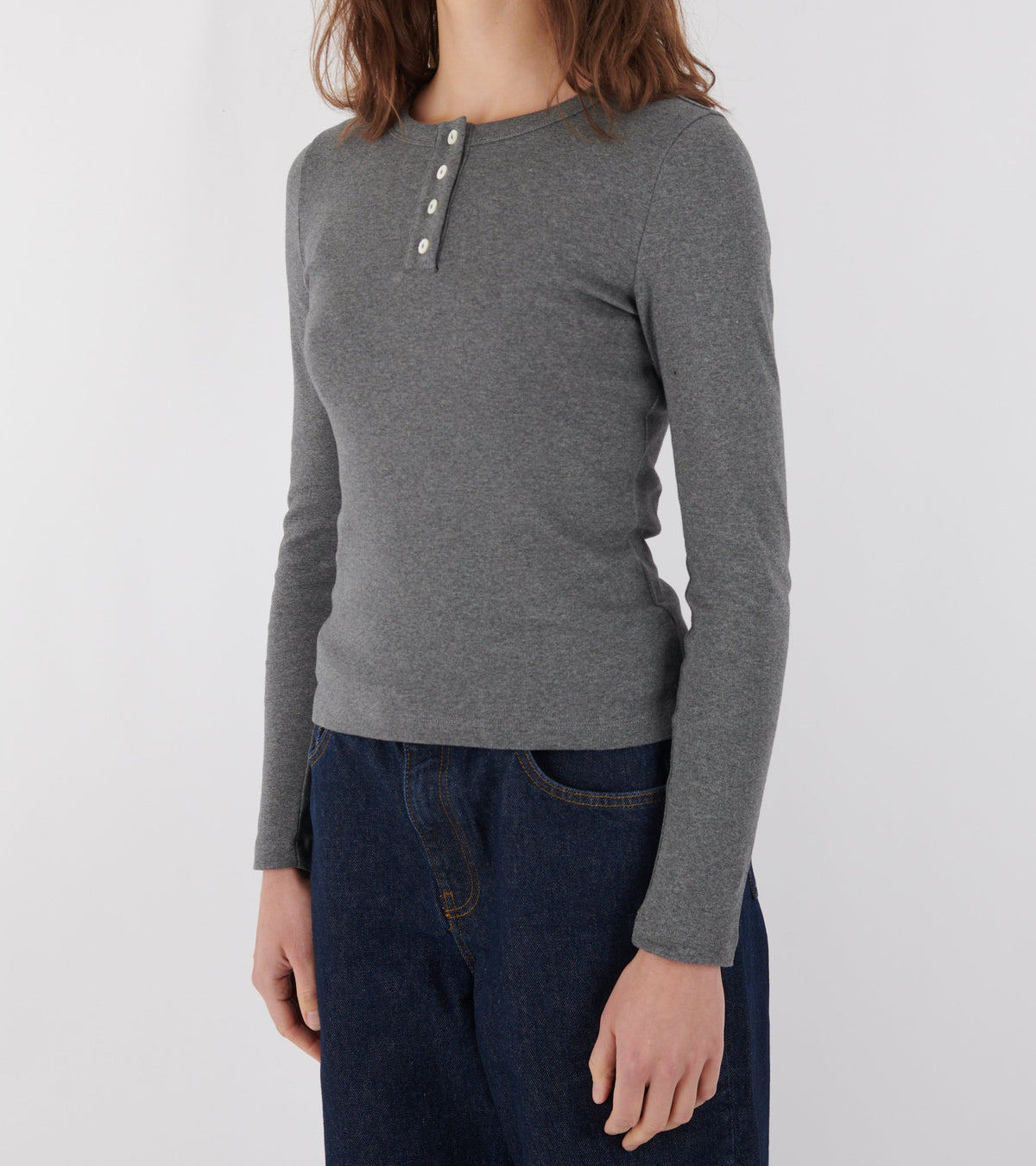 Jess Longsleeve Melee Grey