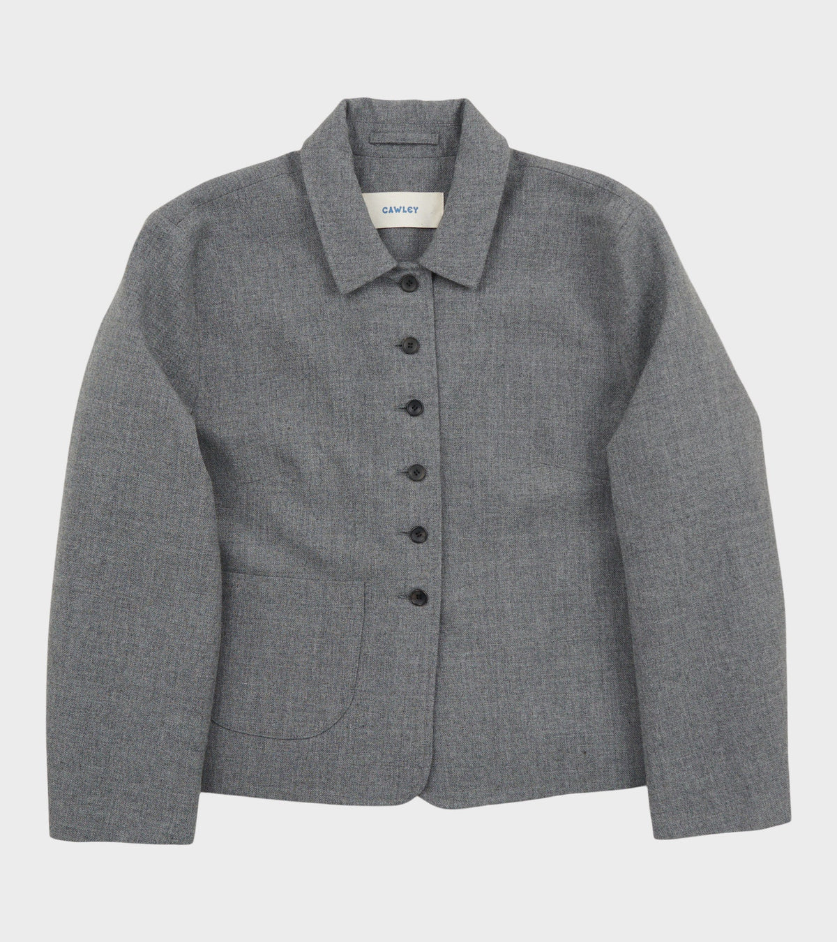 British Wool Lillie Jacket Light Grey