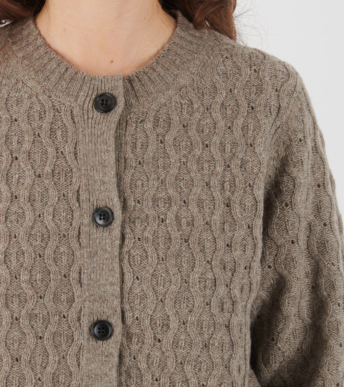 Dipti Cardigan Pure Soil