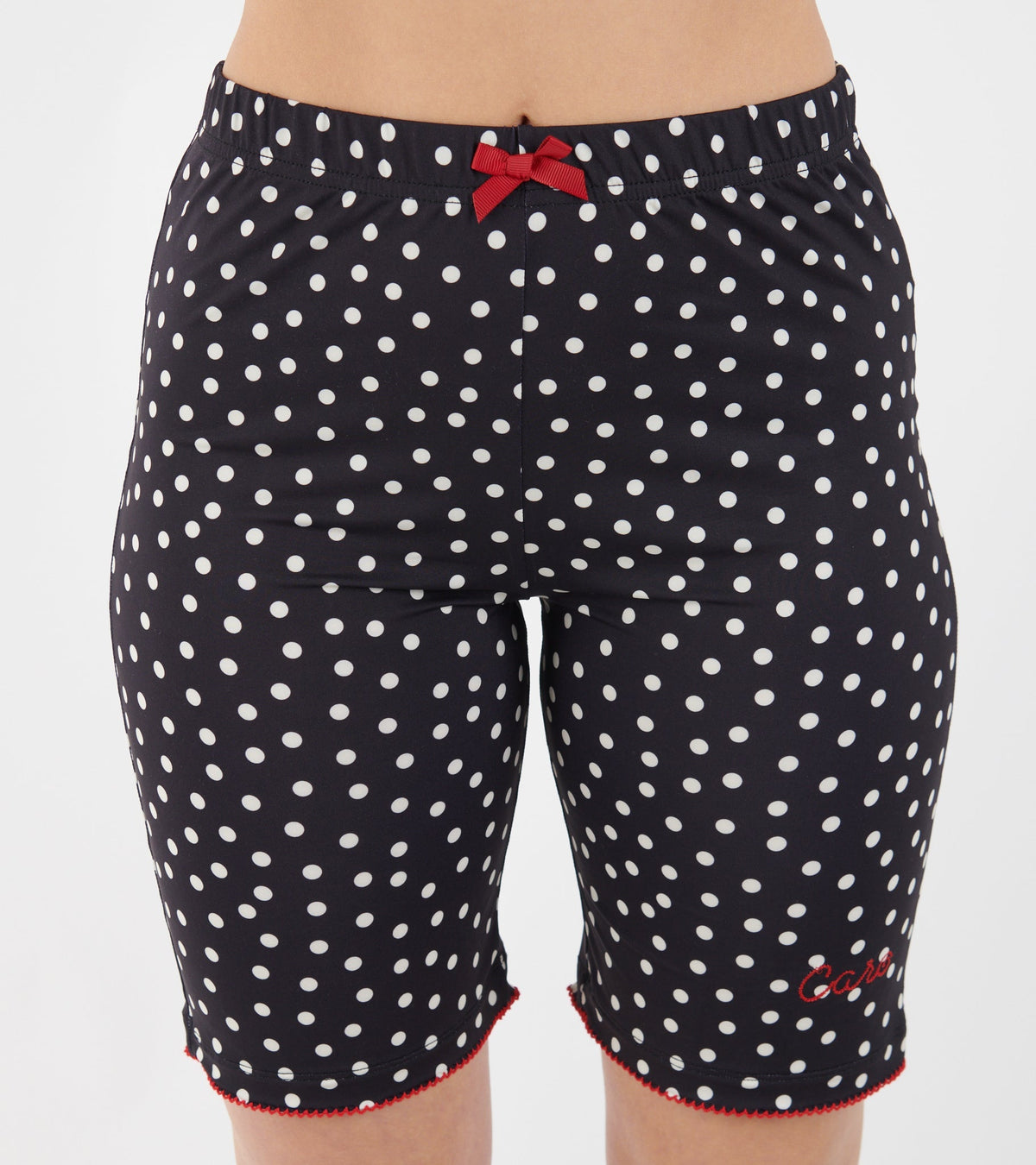 Jersey Shorts Black Dots