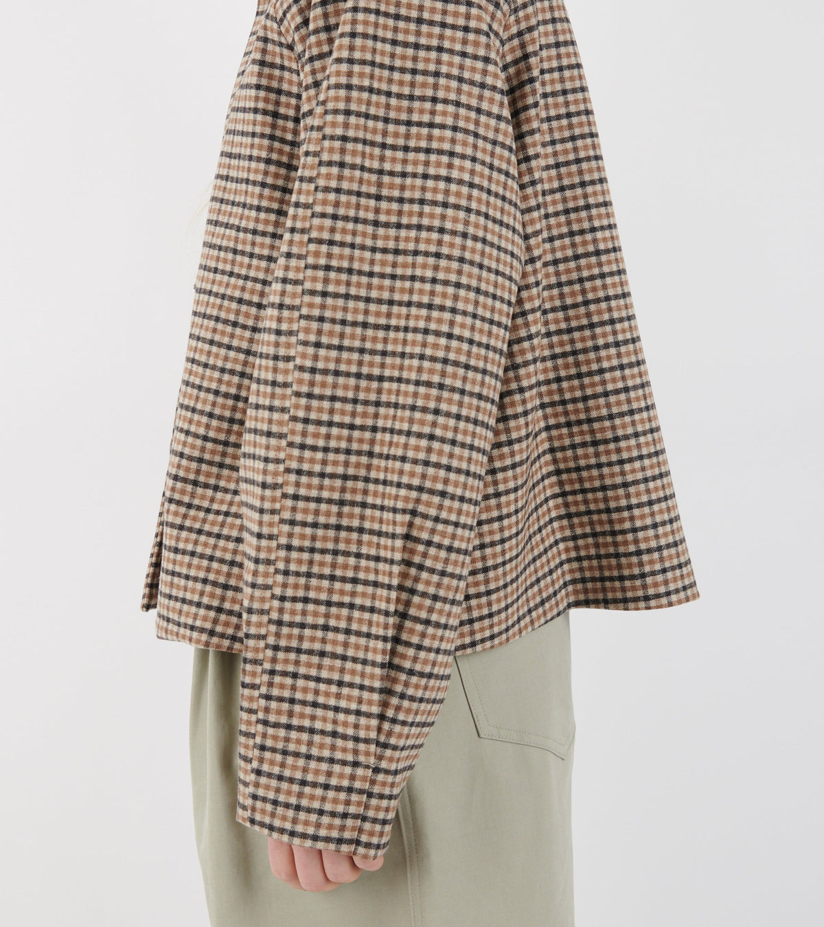 Marie Jacket Brown Check