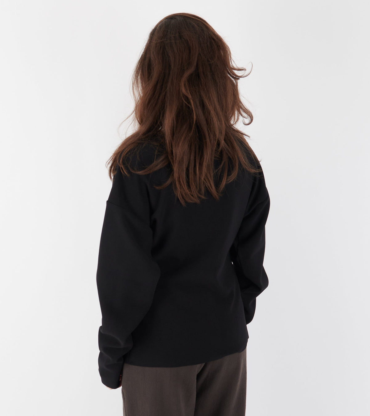 Lay2 Boatneck Cardigan Black