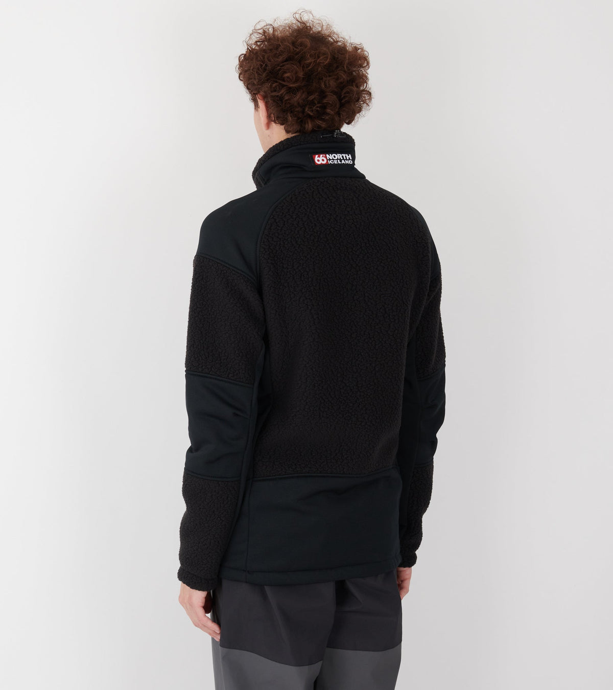 Tindur Shearling Jacket Black