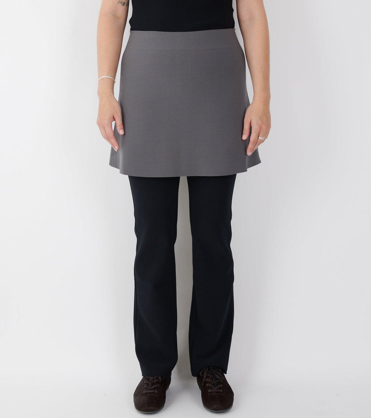 Lay3 A Mini Skirt Silver