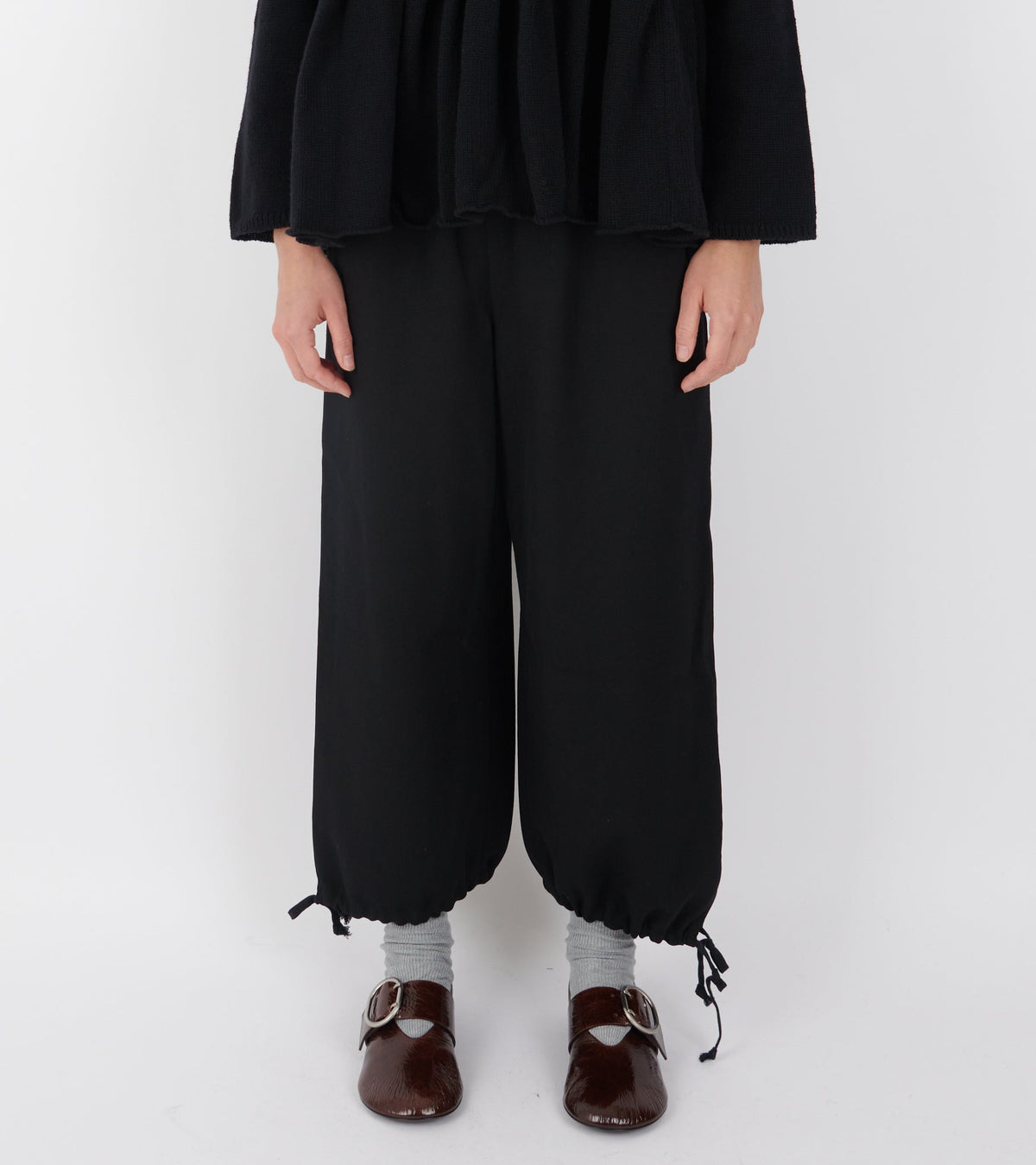 Drawstring Pants Black