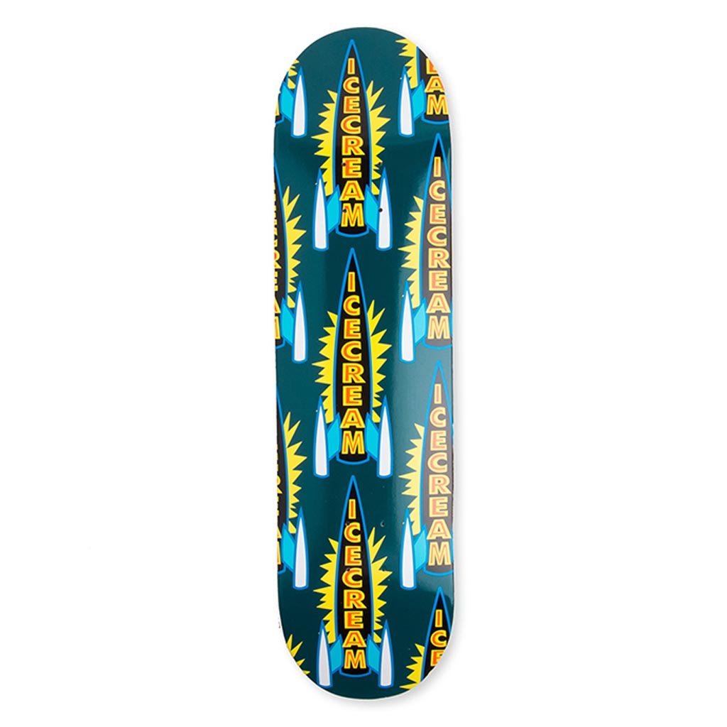 Space Skate Deck - Deep Teal