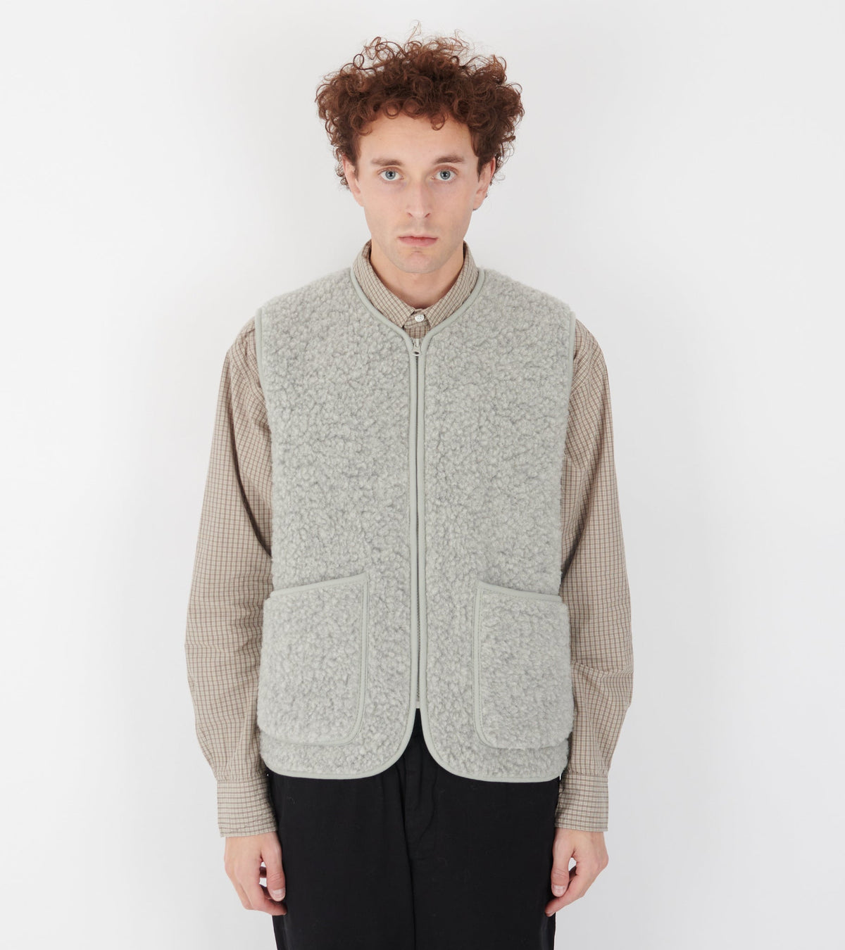 Zip Vest Silver