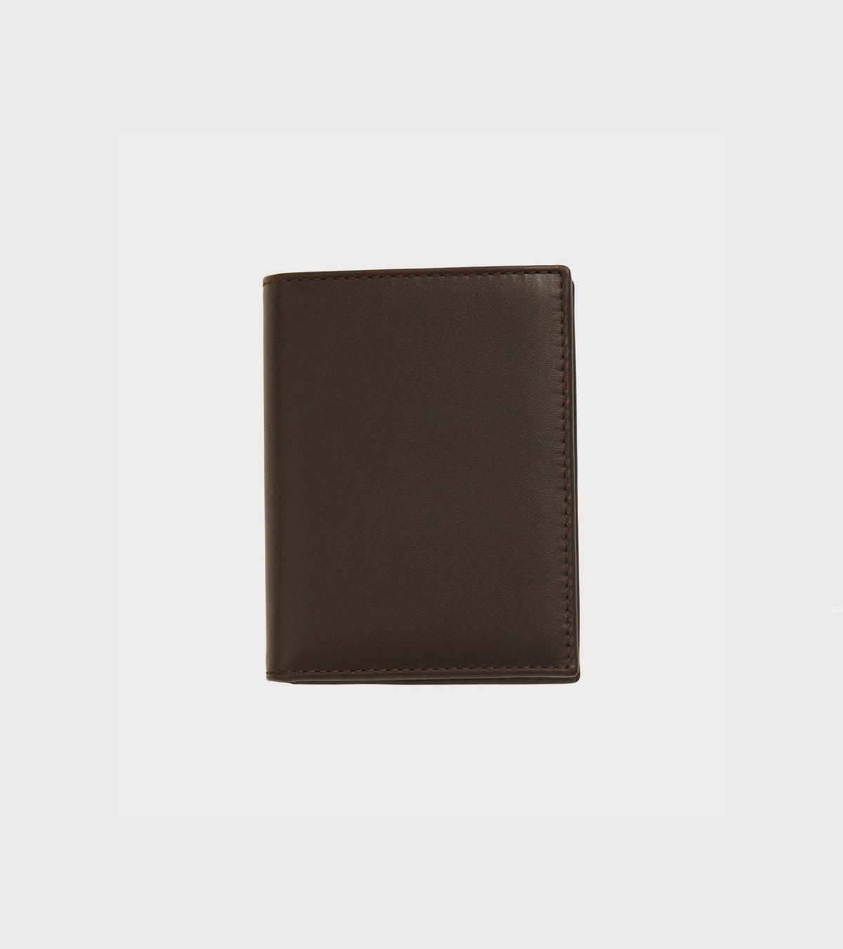No Zip Wallet Brown