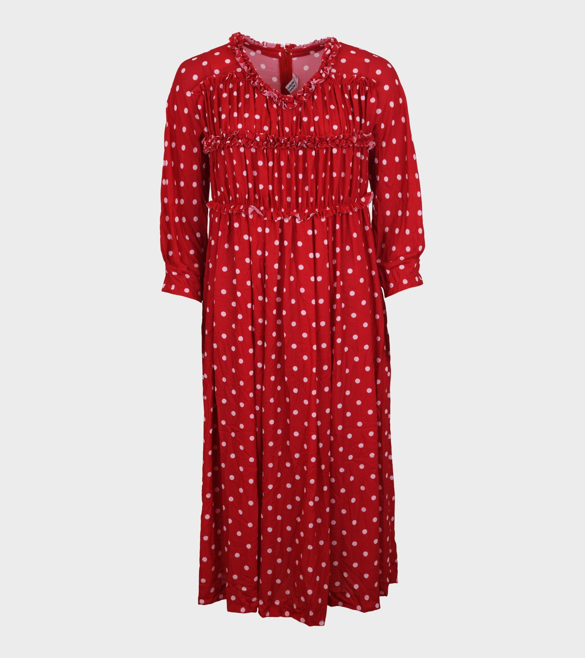 Dotted Dress Red
