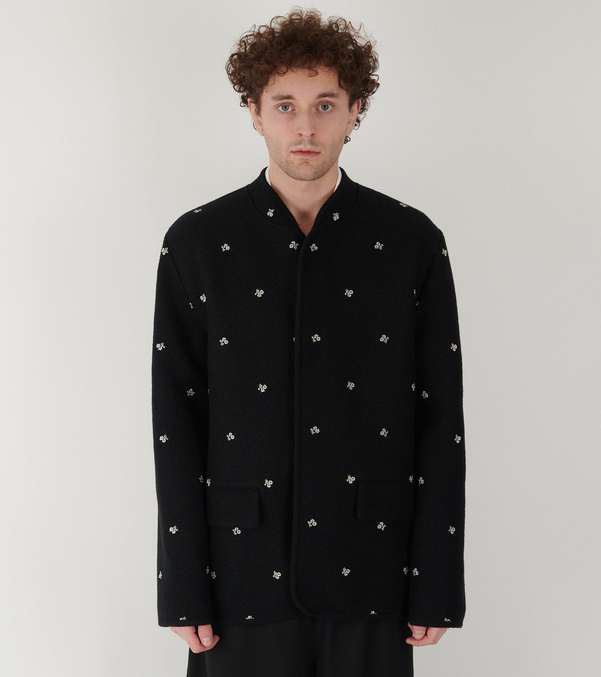 Walker Jacket City Flowers Black