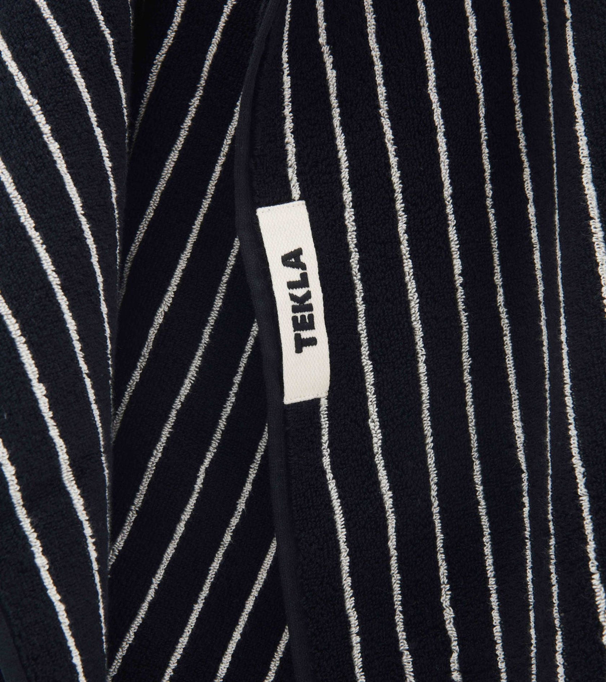 Guest Towel 30x50 Black Stripes