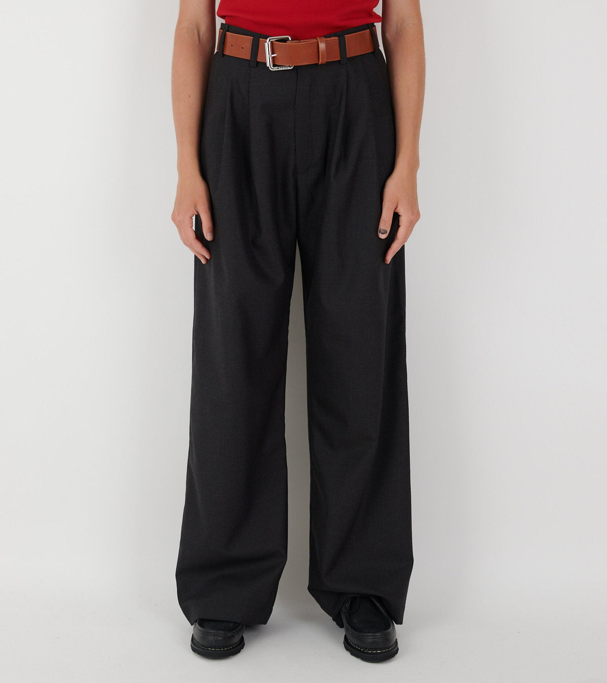Wide Tärnsjö Belt Cognac