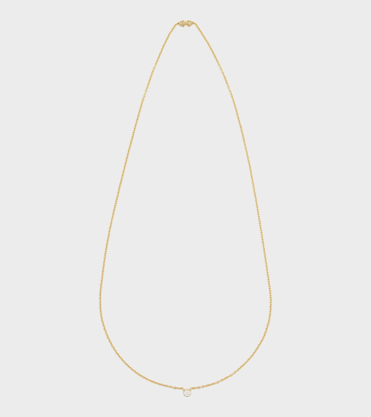 Oda Floating Necklace Gold