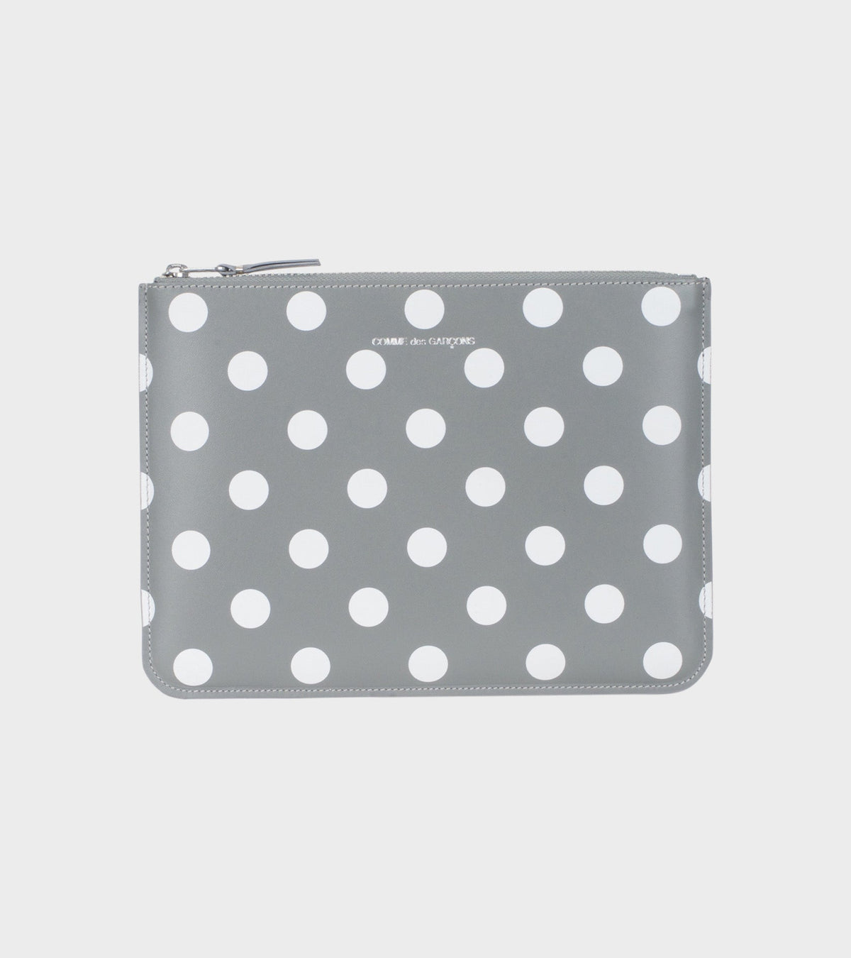 Dots Clutch Grey/White