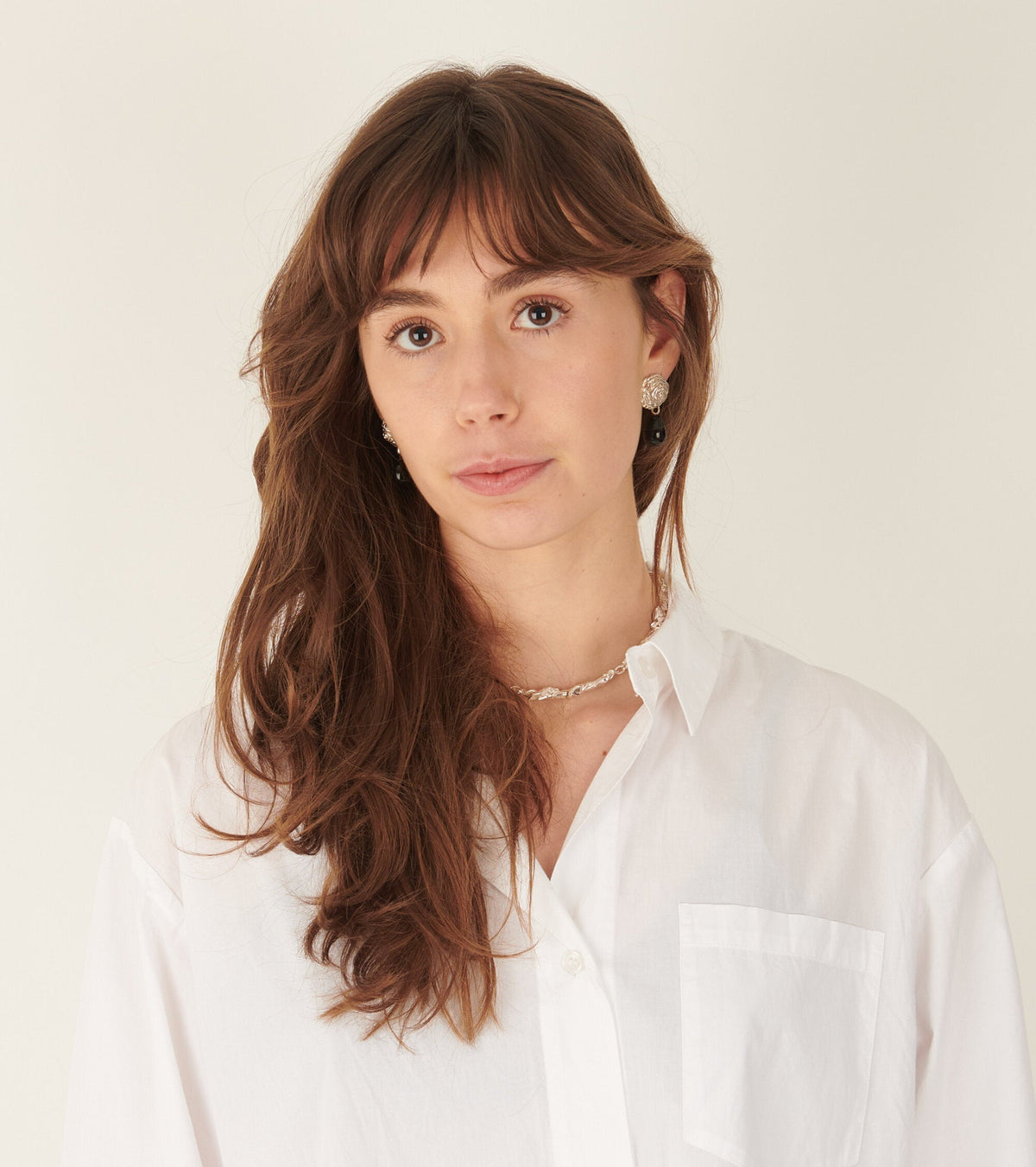 Breton Earrings Silver