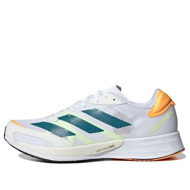 adidas Adizero Adios 6 'White Teal Flamingo Orange' GY0894