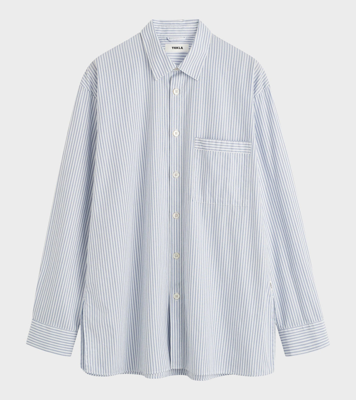 Pyjamas Relaxed Long Shirt Orchid Stripes