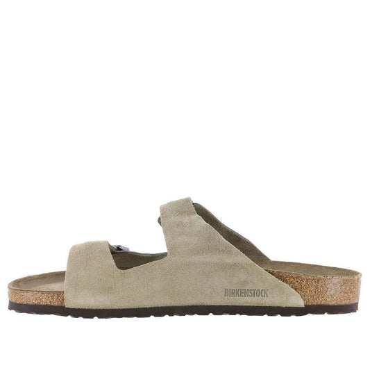 Birkenstock Arizona Suede Leather Sandals 'Taupe' 0051461