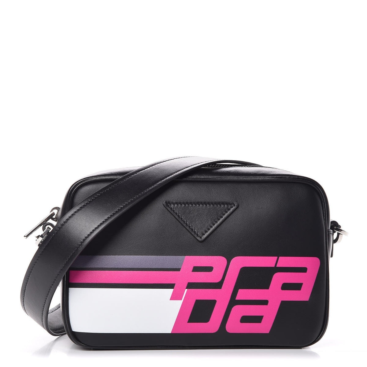 PRADA RACER LOGO CAMERA BAG PINK