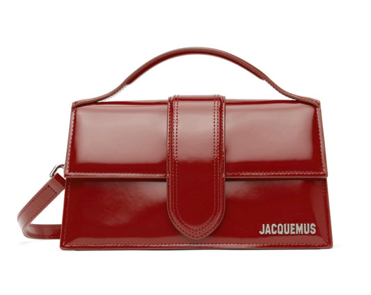 JACQUEMUS LE GRAND BAMBINO BAG RED