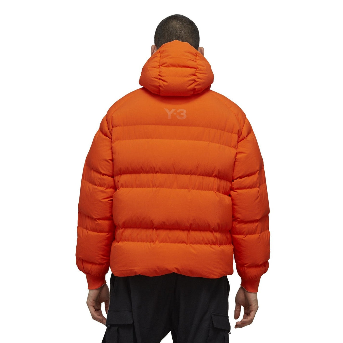Y-3 Orange Down Jacket