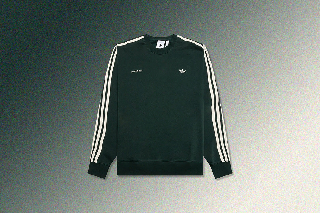 adidas Originals x Sporty & Rich Sweatshirt - Shadow Green